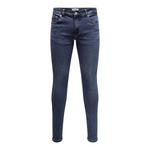 Джинсы Only & Sons Warp 7898 Ey Box Skinny Fit, синий - фото 3
