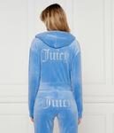 Свитер iccle diamante Cropped fit Juicy Couture, синий - фото 3