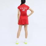 Женское платье с коротким рукавом YONEX, драгоценный красный - фото 6