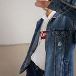 Джинсовая куртка унисекс Levi's levi’s, цвет Blue - фото 5