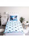 Пододеяльник детский Cofi Drachenzähmen, 100x135 см, синий - фото 3
