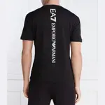 Футболка стандартного кроя Ea7, черный - фото 2