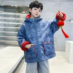 Детская утепленная куртка с капюшоном PROTECTCAMEL, reversible - фото 8