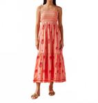 Платье макси Adley в пали персимон OMIKA, Pali Persimon Palper - фото