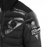 Простая стеганая куртка Plein Sport, черный - фото 3