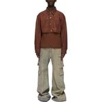 Джинсы мужские синие Rick Owens, синий - фото 4