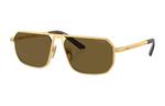 PRADA Авиаторские солнцезащитные очки Aviator, Gold - фото 3