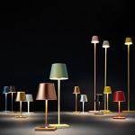 Nuindie Светодиодный торшер на аккумуляторе, напольный торшер IP54, высота 120 см, золотой SIGOR - фото 8