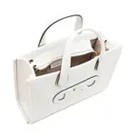 Кожаная сумка через плечо Michael Kors, белый - фото 3