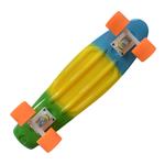 Мини-скейтборд MUWO "Cruiser" Penny Board желтый - фото 3