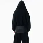 Толстовка с капюшоном на молнии Alexander Wang, черный - фото 3