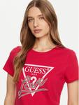 Футболка стандартного кроя Guess, красный - фото 4