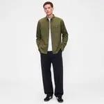 Мужская рубашка GAP, хаки - фото 7