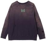 Свитшот Needles Deconstructed, фиолетовый - фото