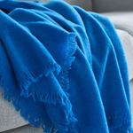 Одеяло, ярко-синее, 150х200 см Stockholm 2025 IKEA - фото 3