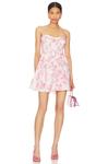 Платье мини Bardot Elsie, цвет Blush Floral - фото