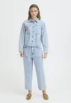 Hbauve ja denim jacket Ichi, Light Blue Washed - фото 2