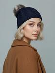 Шапка Neverless 1975, темно-синий - фото 3