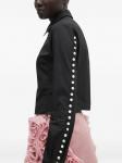 Рубашка AMBUSH с жемчужной отделкой, черный - фото 4