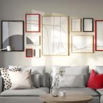 Рама под дуб, 61х91 см ,бежевый/коричневый, RÖDALM IKEA - фото 5