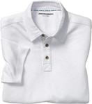 Рубашка-поло Vintage Slub Polo Johnston & Murphy, белый - фото 2