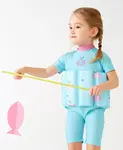 Детские плавательные костюмы с UV-защитой Float Splash About, синий - фото 2
