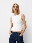 Топ Bershka, белый - фото 2