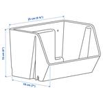 Органайзер для стола-стены FODERTRAG IKEA, 25x18x15 см - фото 6