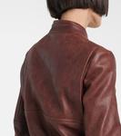 Кожаная куртка bader The Row, Brown - фото 6