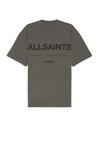 Шорты ALLSAINTS Underground, цвет Pipe Grey - фото