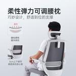 Кресло SIHOO M76 Gray Mesh с фиксированными подлокотниками - фото 4