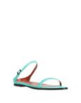 Сандалии Missoni, бирюзовый - фото 2