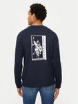 Лонгслив regular fit MUP2275 U.S. Polo Assn., синий - фото 3