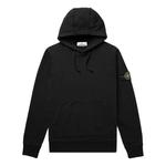 Толстовка hoodie 'black' Stone Island, черный - фото