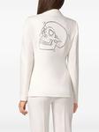 Пиджак Philipp Plein Cady LS Crystal Skull, белый - фото 4