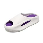 Слайд-тапочки унисекс SLIPPER DAY, черно-белые - фото 6