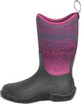 Сапоги MUCK Hale для мальчиков, Black/Magenta Digi Terrain Fade - фото 3