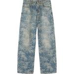 Прямые джинсы Palms Loose fit PALM ANGELS, синий - фото 3