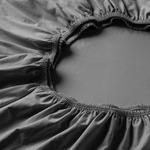 Простыня Estella из трикотажа 200х200см, цвет графит - фото 2