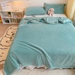 Fuanna Одеяло 230х250 см, двустороннее утолщенное, фланель - фото 5