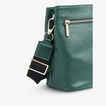 Сумка-Ведро из кожи Dion Whistles, зеленый - фото 2