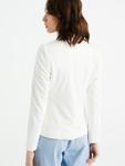 Блейзер WE Fashion, белый - фото 3