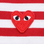 Футболка женская CDG Play, зеленый - фото 9