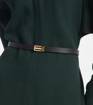 Кожаный ремень Micro Frame Victoria Beckham, черный - фото 2