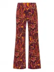Брюки с балетным принтом Lily Maliparmi, красный - фото