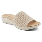 Босоножки Deondre на танкетке Flexus, бежевый - фото