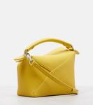 Мини-сумка через плечо Puzzle Edge из кожи Loewe, Dandelion - фото 4