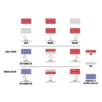 Электрогитара Ibanez Artist AR420 - Черный миражный градиент - фото 10