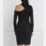 Платье из нермина Hugo, черный - фото 3