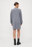 Платье Vero Moda Petite VMNANCY FUNNEL NECK DRESS, Medium Grey Melange/Mottled Grey - фото 3